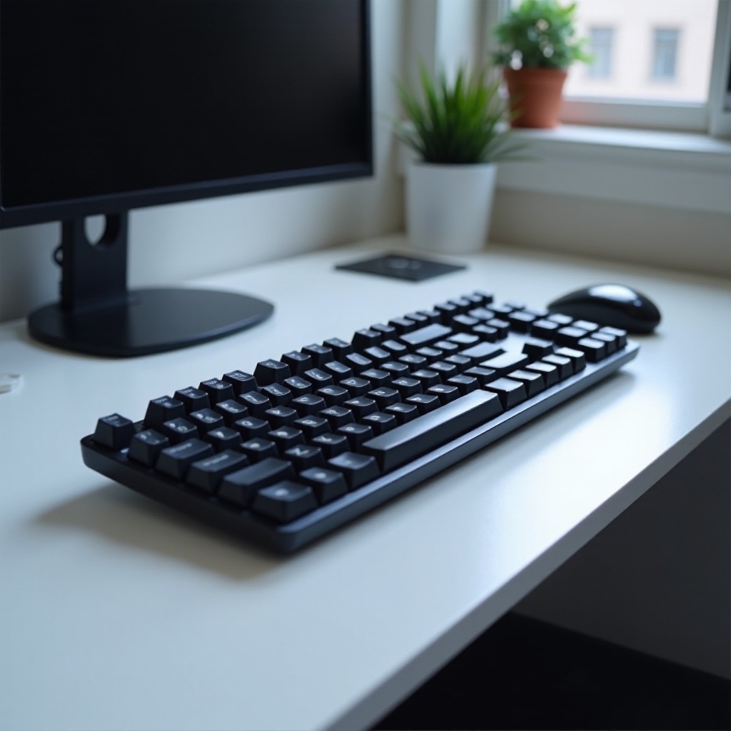 revisión del teclado aula