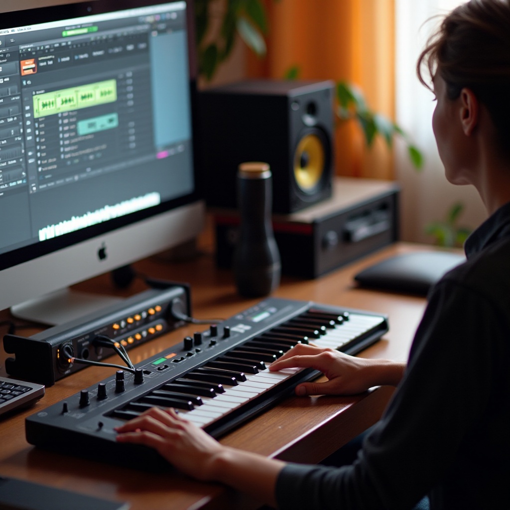 como usar meu teclado de PC como um controlador MIDI