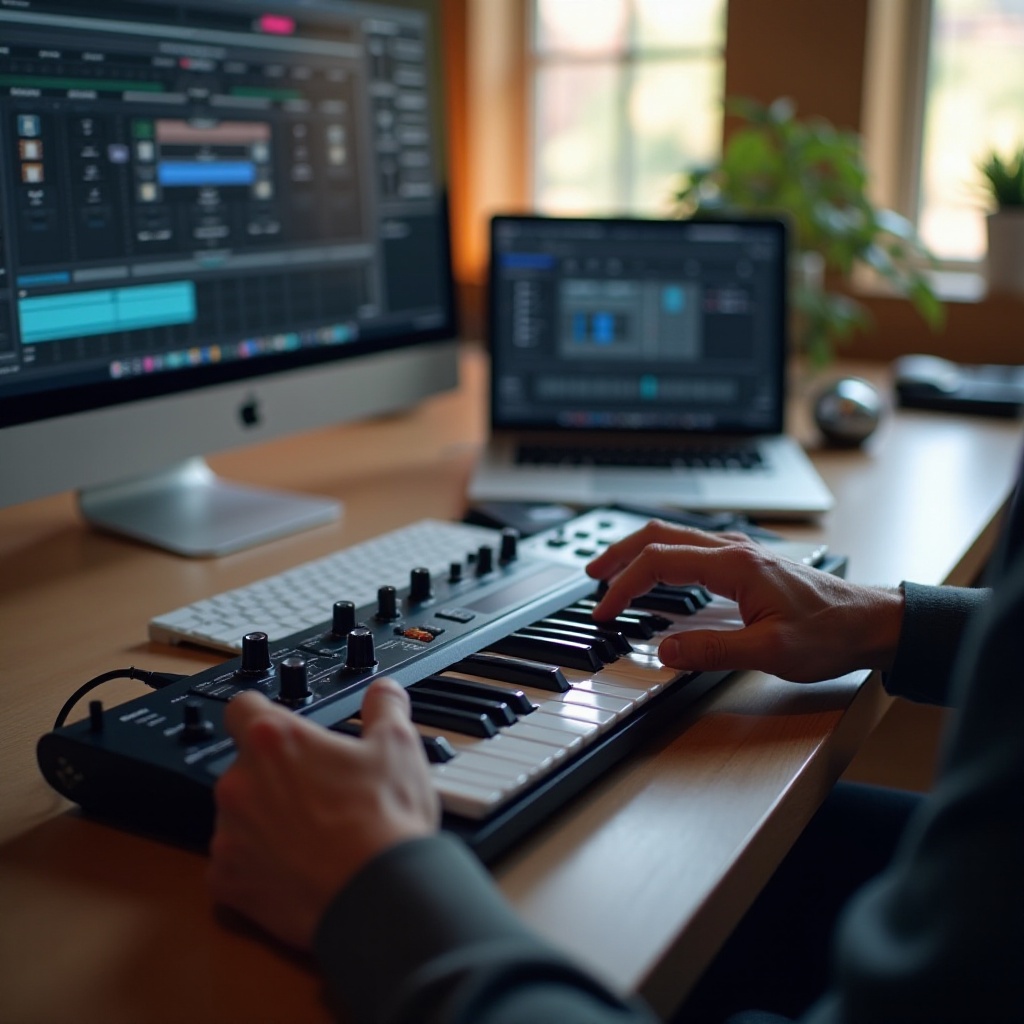 cara menggunakan keyboard PC saya sebagai pengontrol MIDI