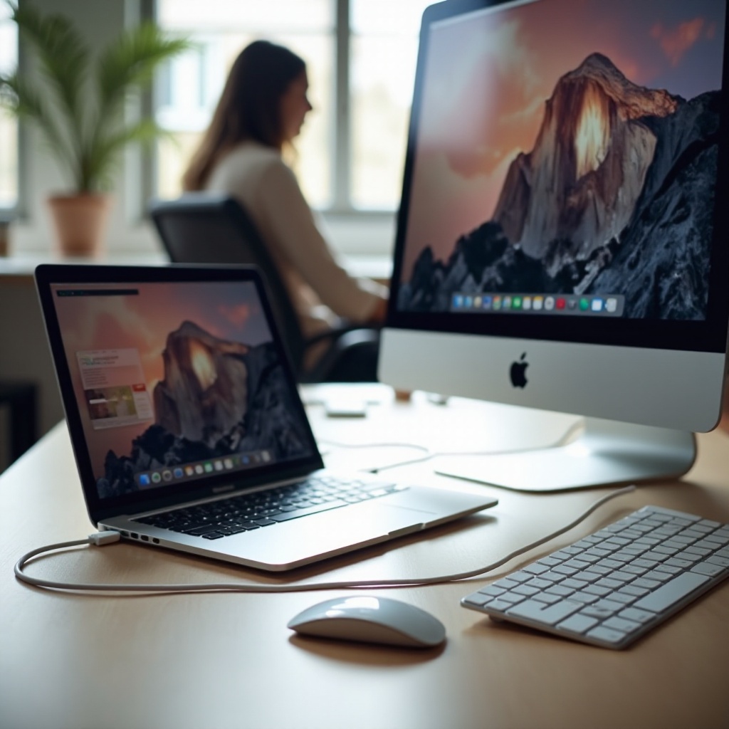 puis-je connecter mon MacBook Pro à l'affichage iMac