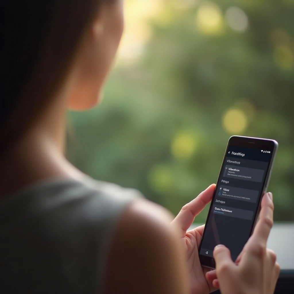 cómo desactivar la vibración en Android