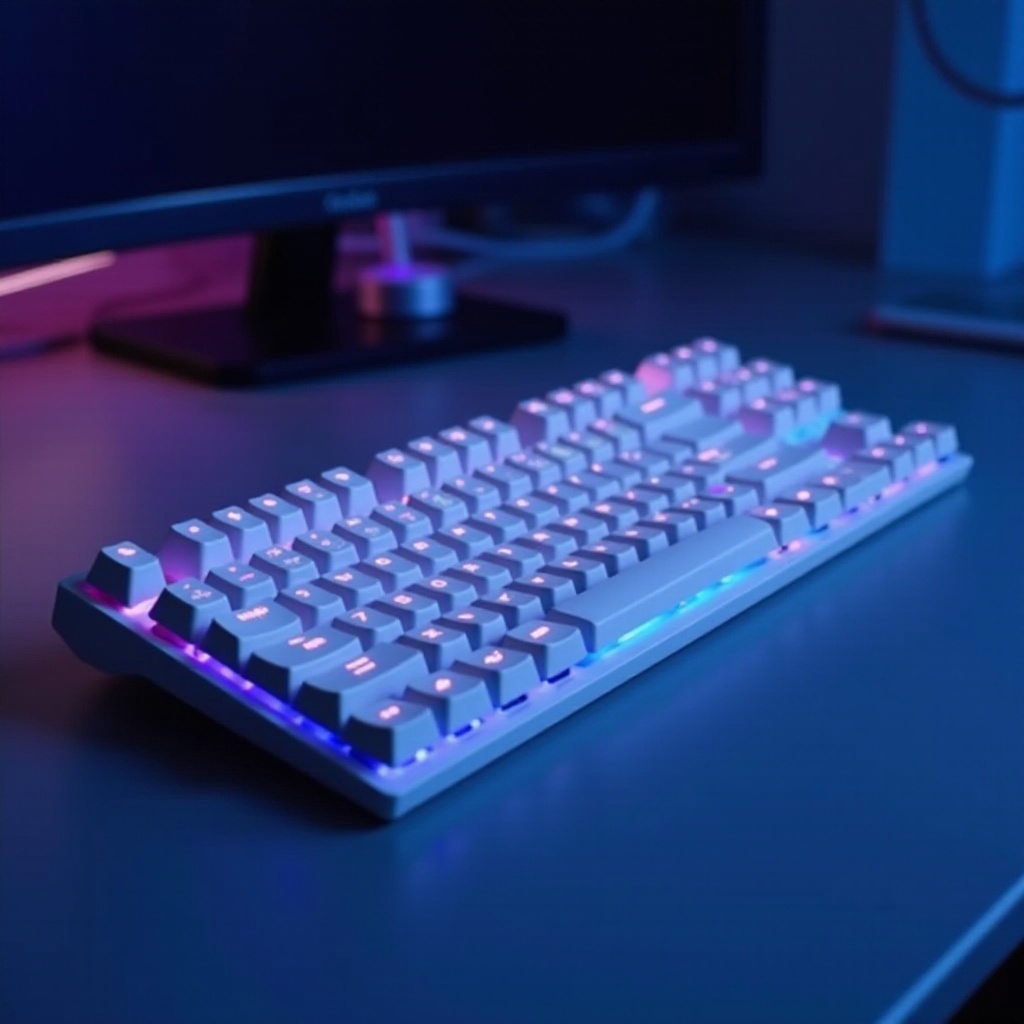 meilleur clavier de jeu blanc