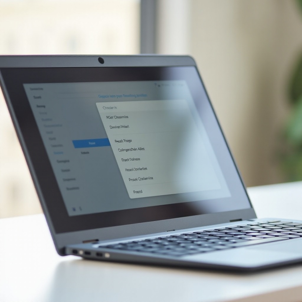 kung paano i-factory reset ang isang Lenovo Chromebook