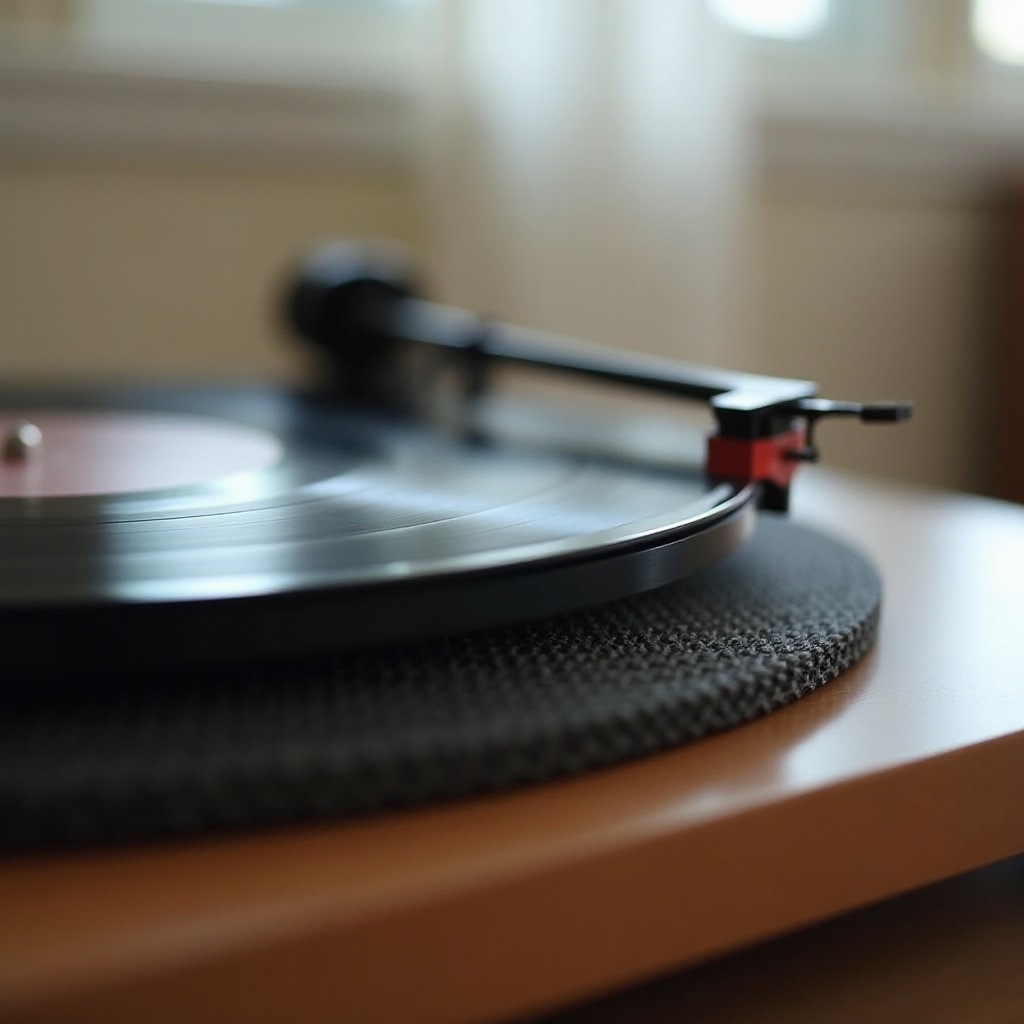 bahan mat turntable terbaik
