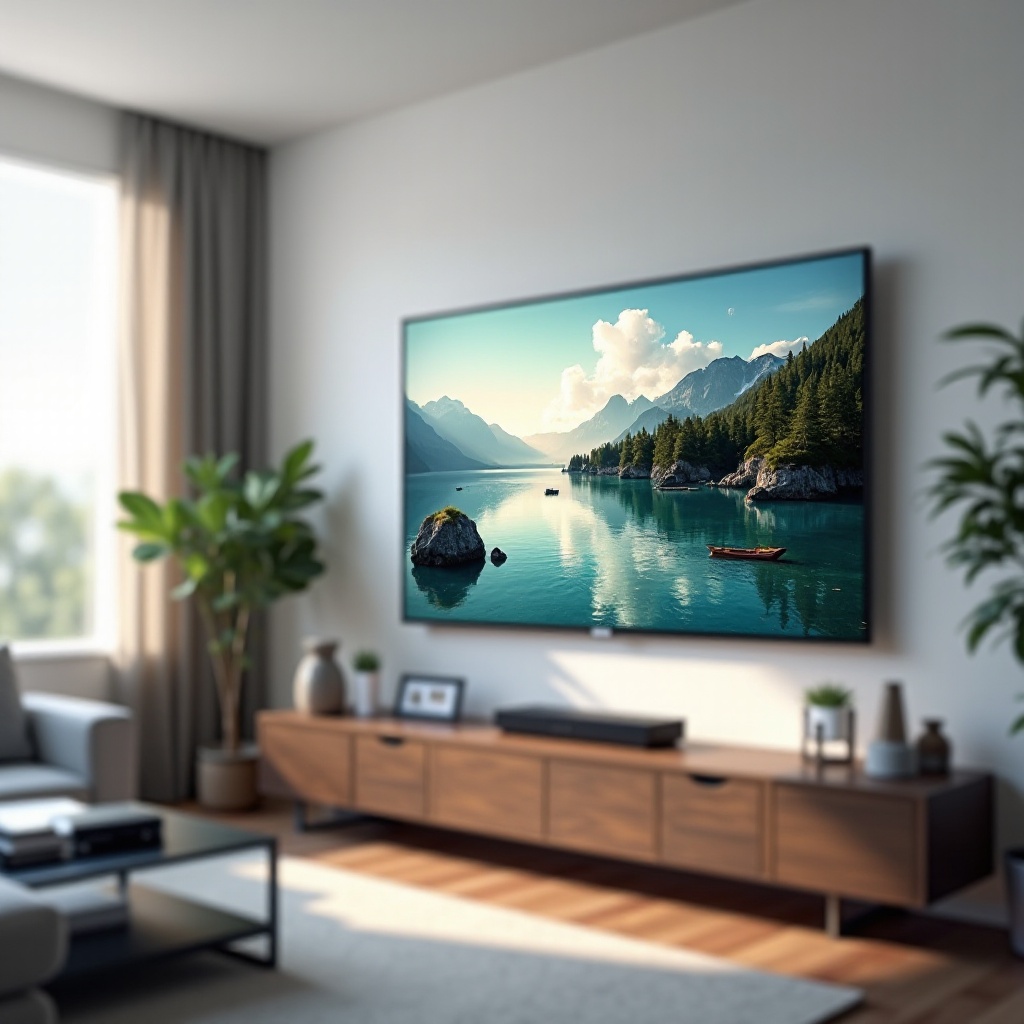 mga lokasyon ng larawan ng screensaver ng Samsung TV