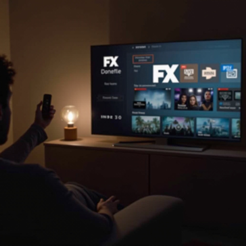 cara menonton fx di smart TV Samsung