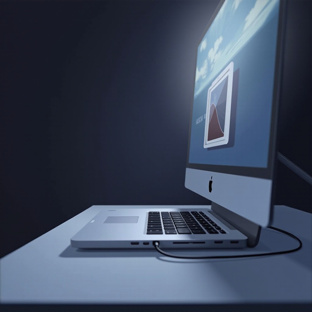 bisakah saya menghubungkan MacBook Pro saya ke layar iMac