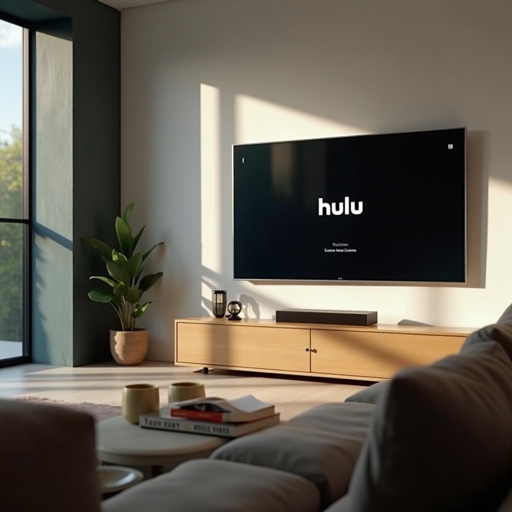 cara menonton hulu di TV pintar Philips