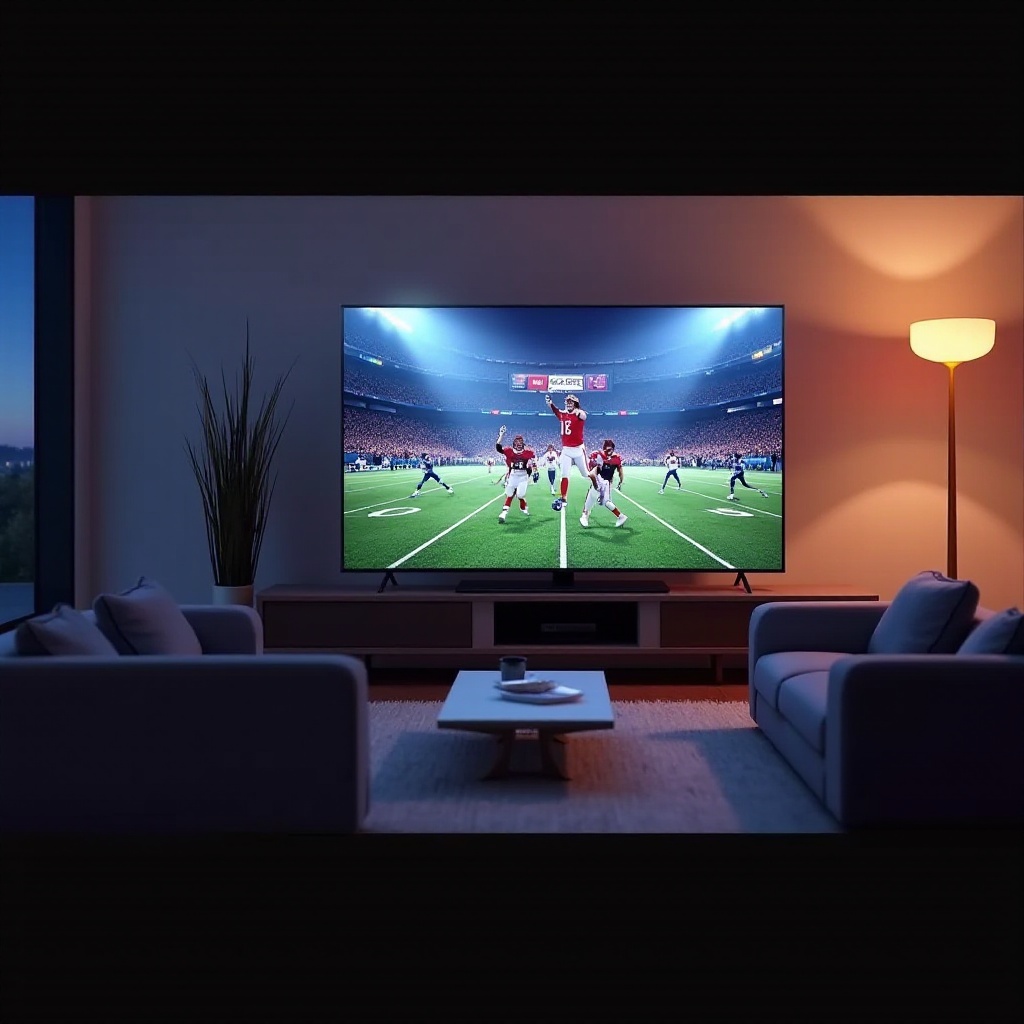Maaari ko bang panoorin ang Super Bowl sa Samsung Smart TV?