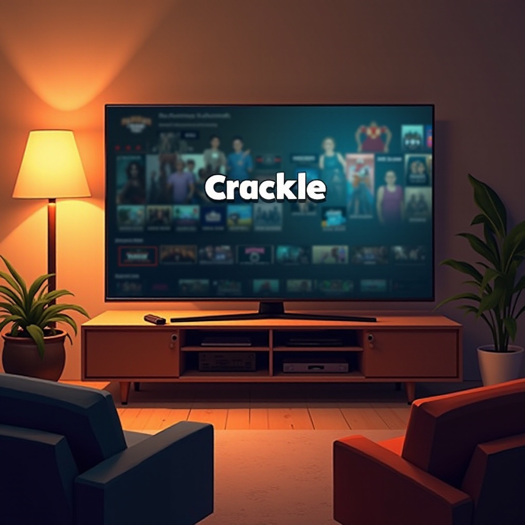 cómo ver Crackle en un smart TV
