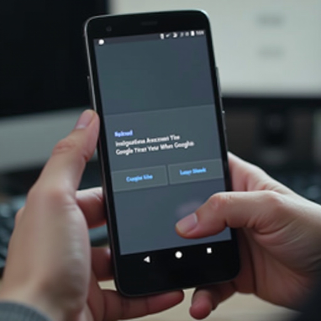 cómo arreglar que google sigue deteniéndose en android