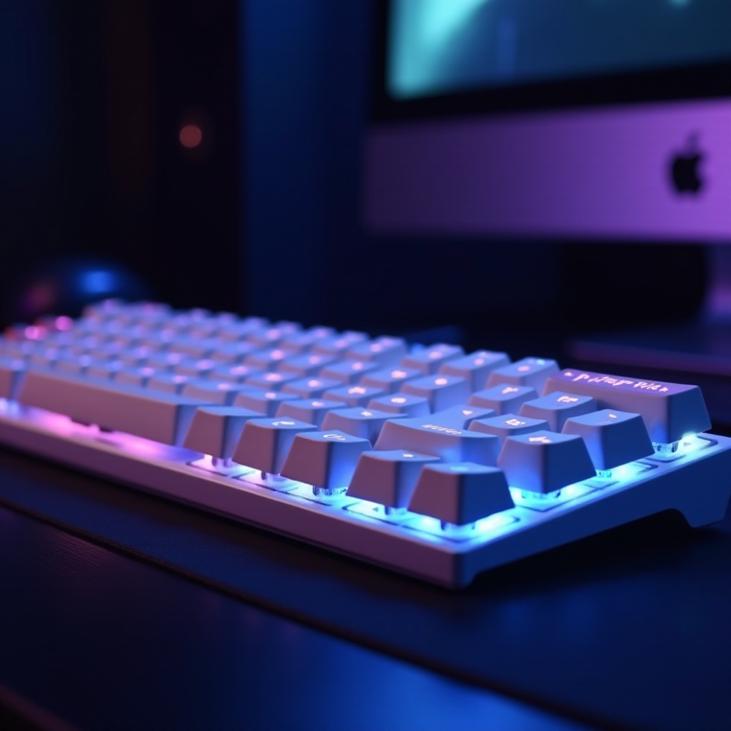 mejor teclado de juego blanco