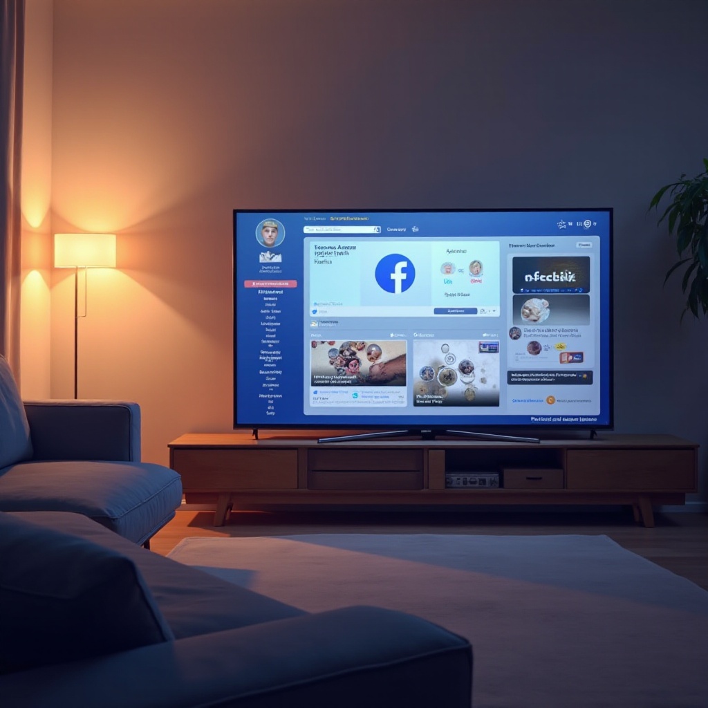 paano manood ng Facebook sa Samsung Smart TV