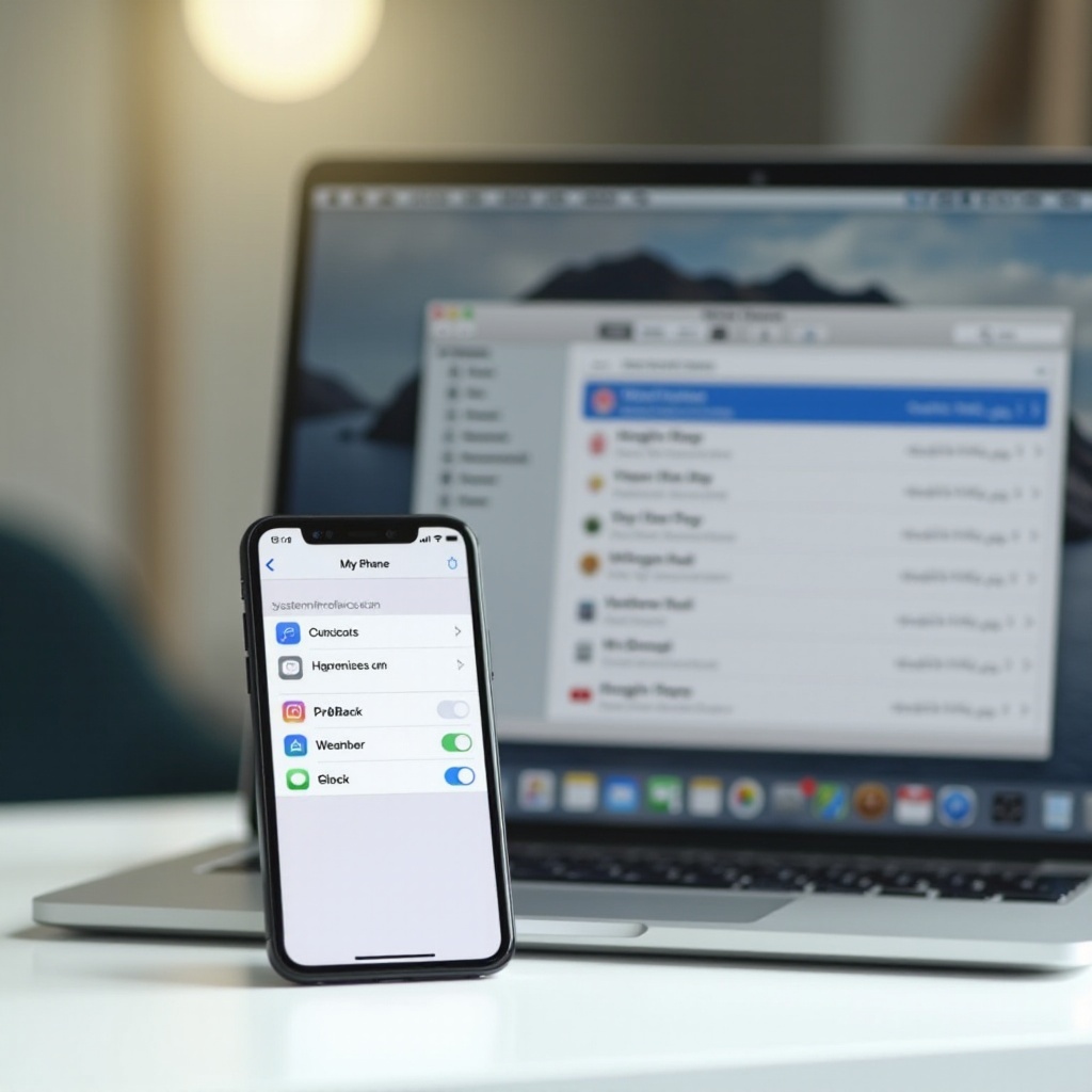 como obter contatos de um iPhone para um Mac