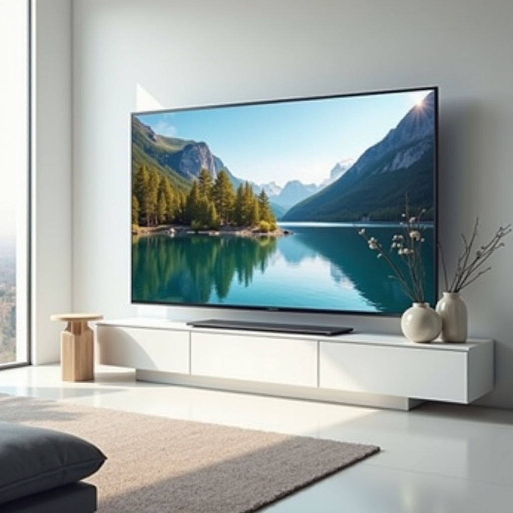 ubicaciones de las imágenes del salvapantallas del televisor Samsung