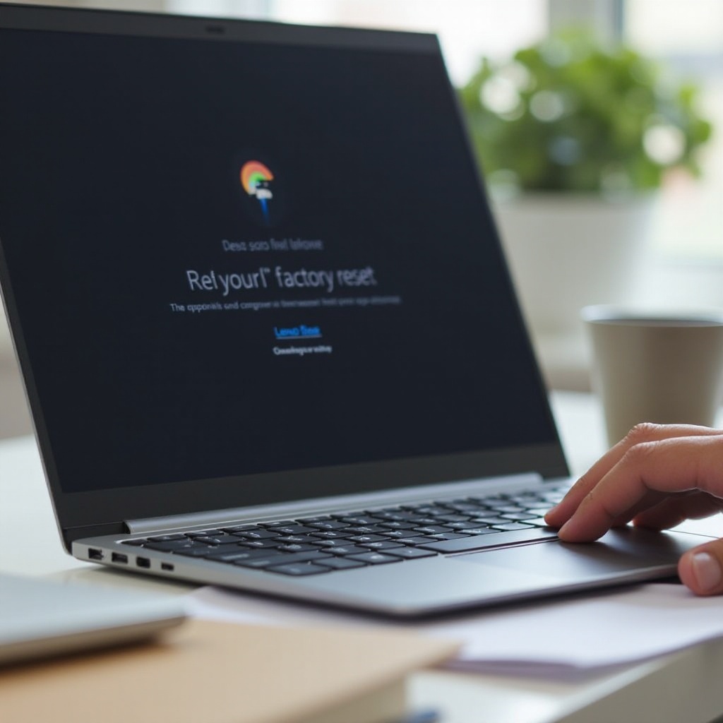 comment réinitialiser d'usine un Chromebook Lenovo