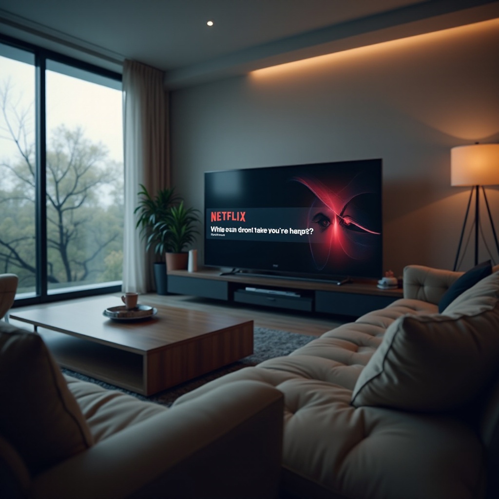 no puede ver Netflix en el televisor inteligente Samsung