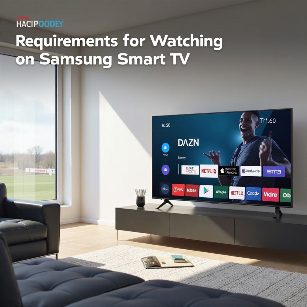 como assistir dazn na samsung smart tv