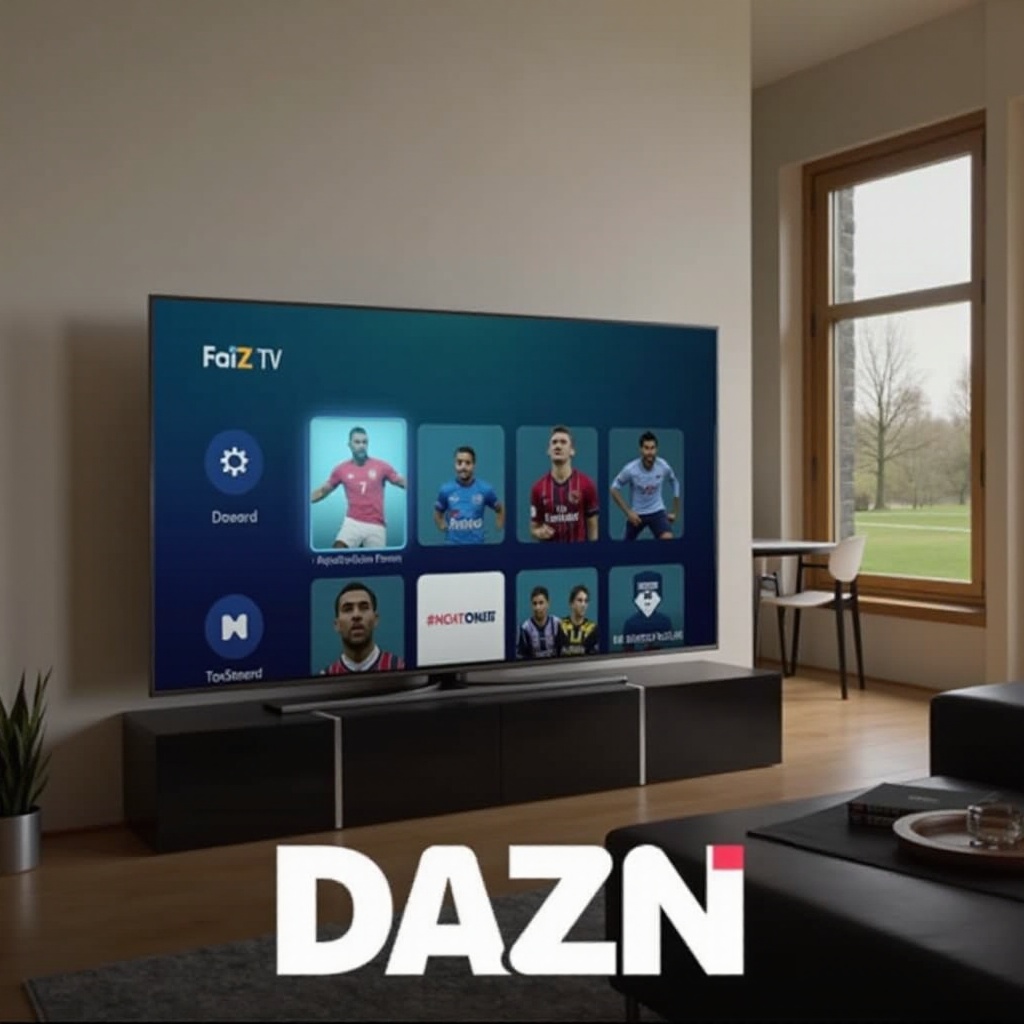 cómo ver dazn en samsung smart tv