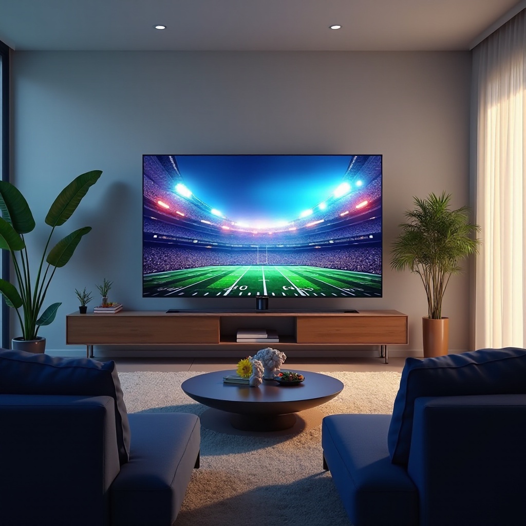 Maaari ko bang panoorin ang Super Bowl sa Samsung Smart TV?
