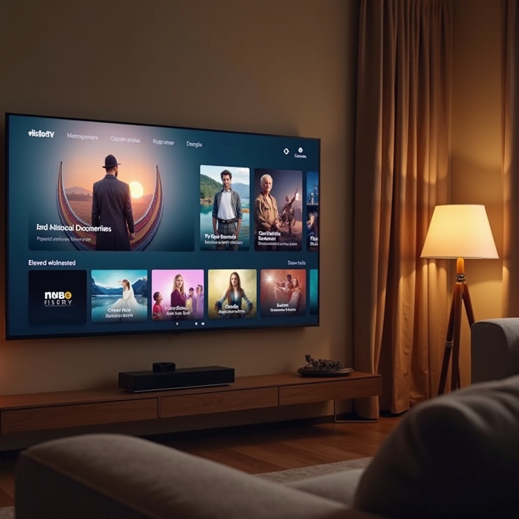 comment regarder History Hit TV sur une smart TV