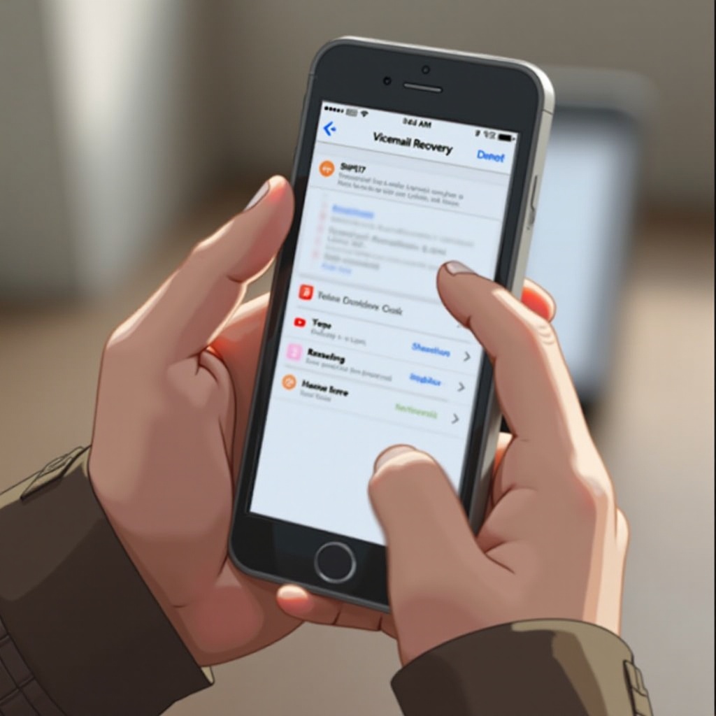comment récupérer un message vocal supprimé sur un iPhone
