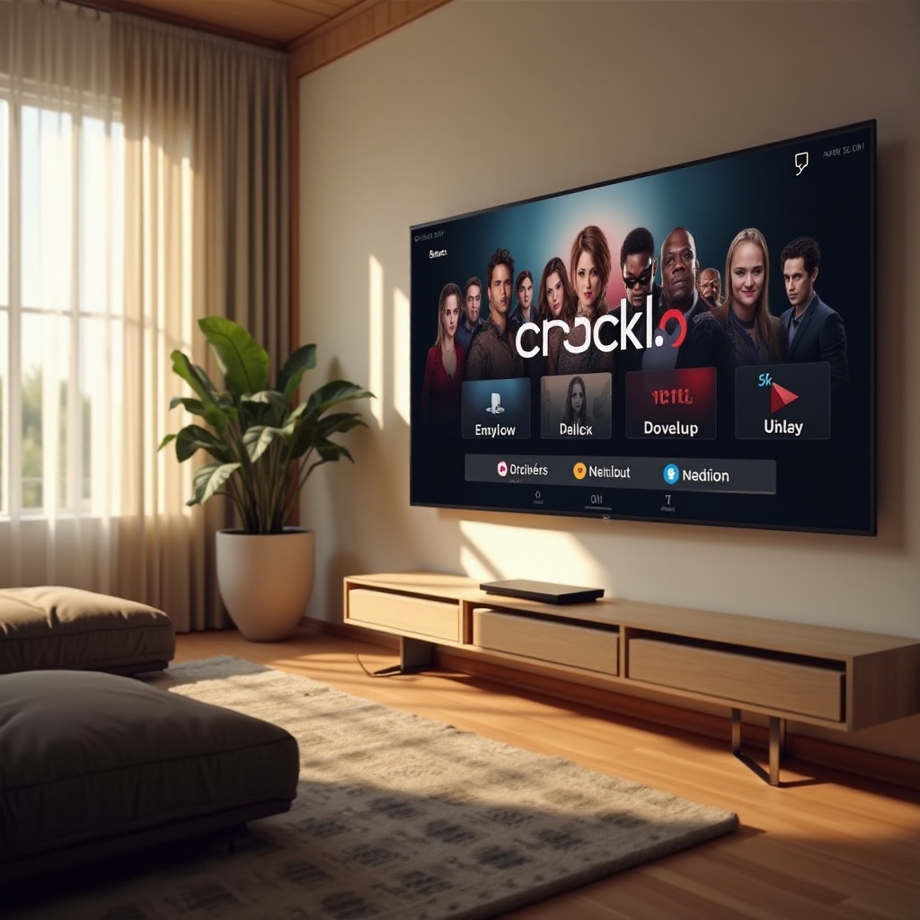 スマートテレビでCrackleを視聴する方法