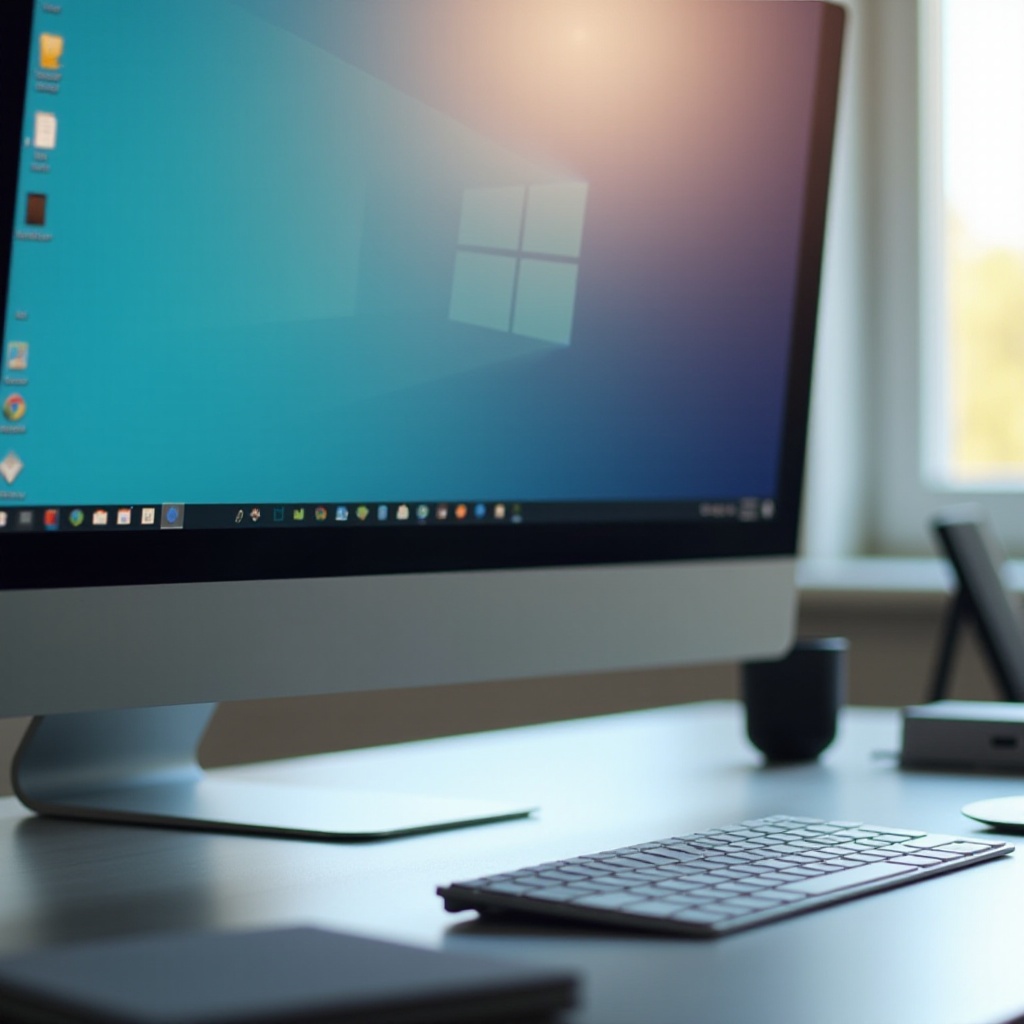 icônes de la barre des tâches de Windows 11 vides