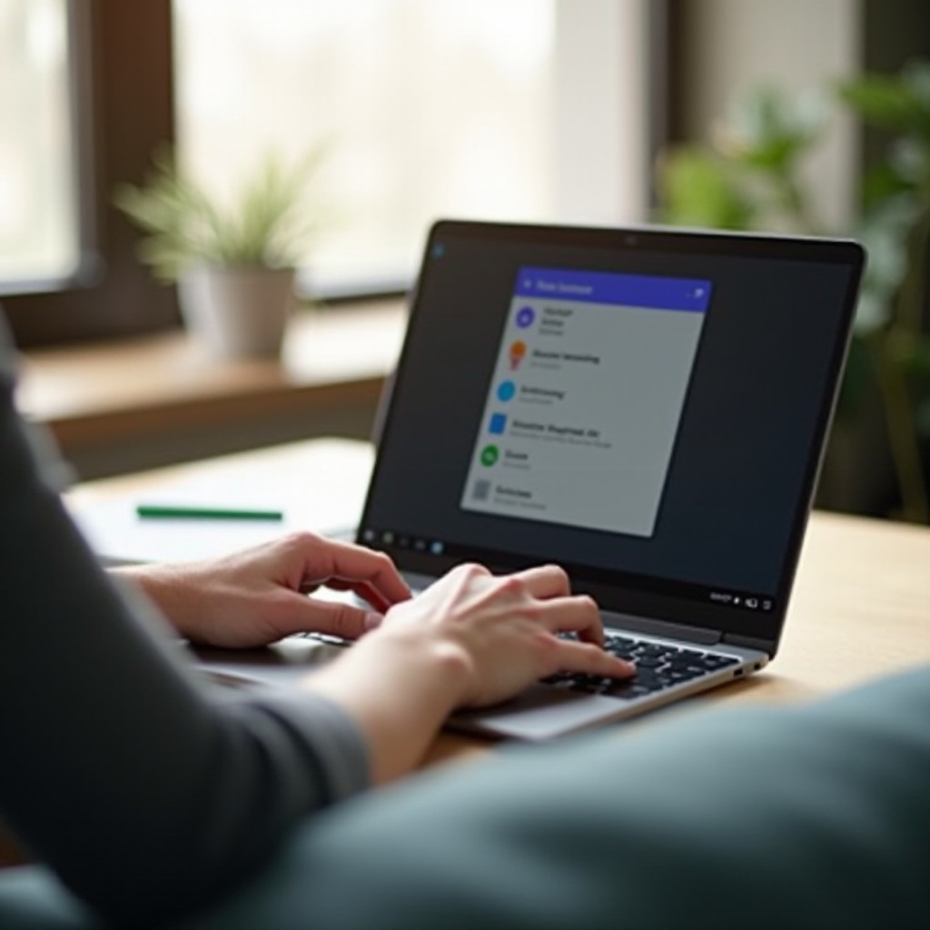 raccourci clavier pour l'assistant vocal sur Chromebook