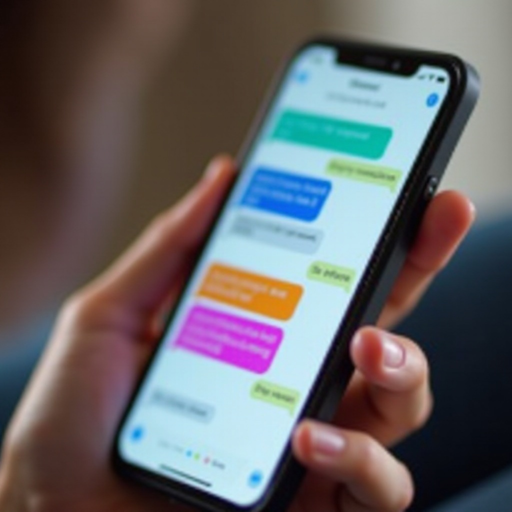 kung paano baguhin ang kulay ng mga mensahe ng teksto