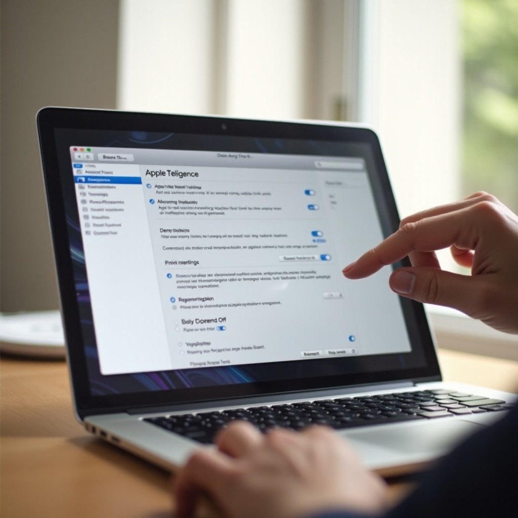 cómo eliminar Apple Intelligence de la Mac