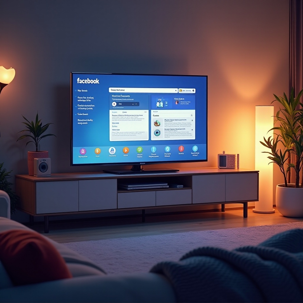 サムスンスマートテレビでFacebookを見る方法