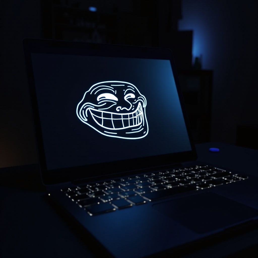 kung paano gumawa ng mukha ng troll gamit ang keyboard sa Chromebook