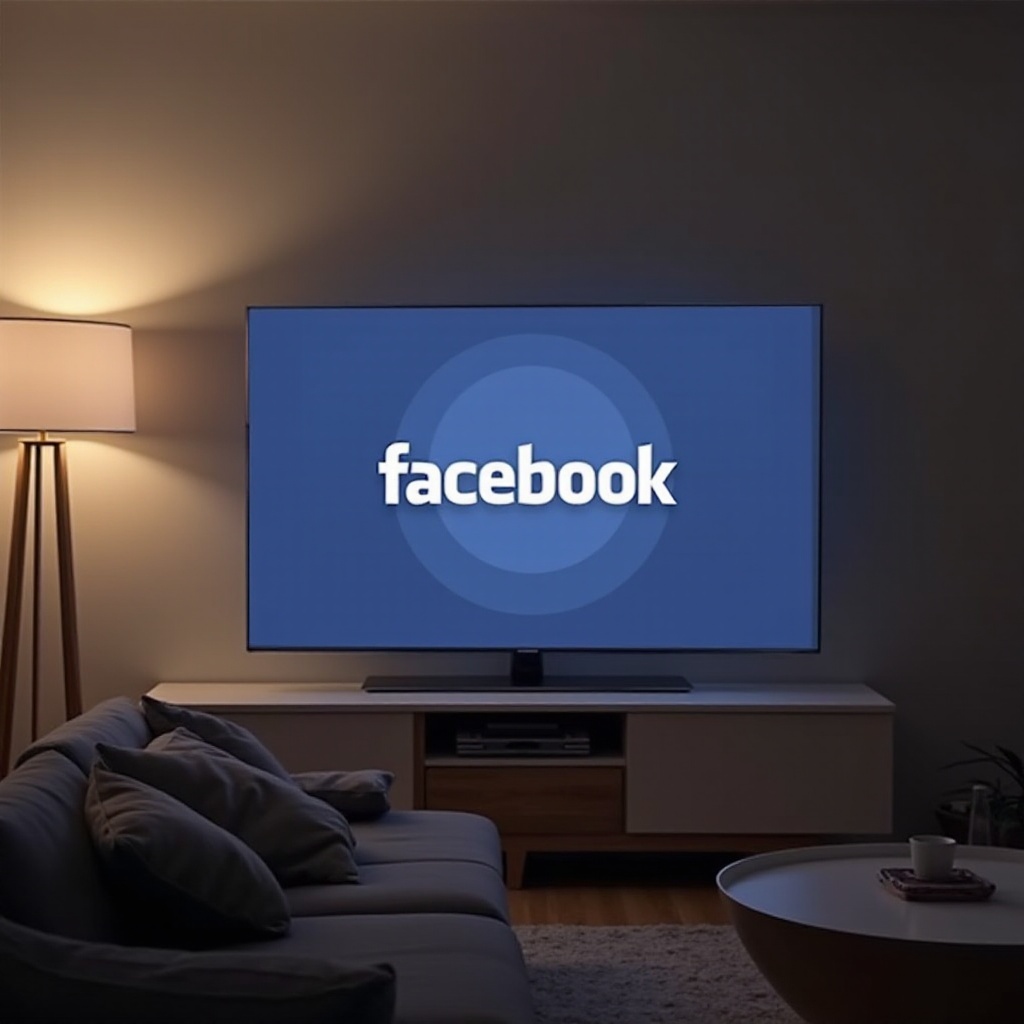 como assistir ao Facebook na Samsung Smart TV