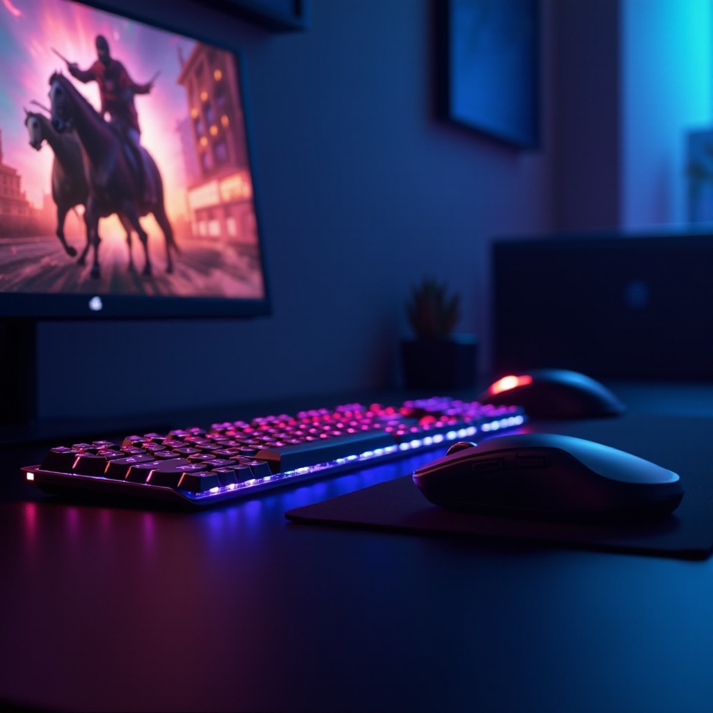 melhor teclado e mouse sem fio para jogos