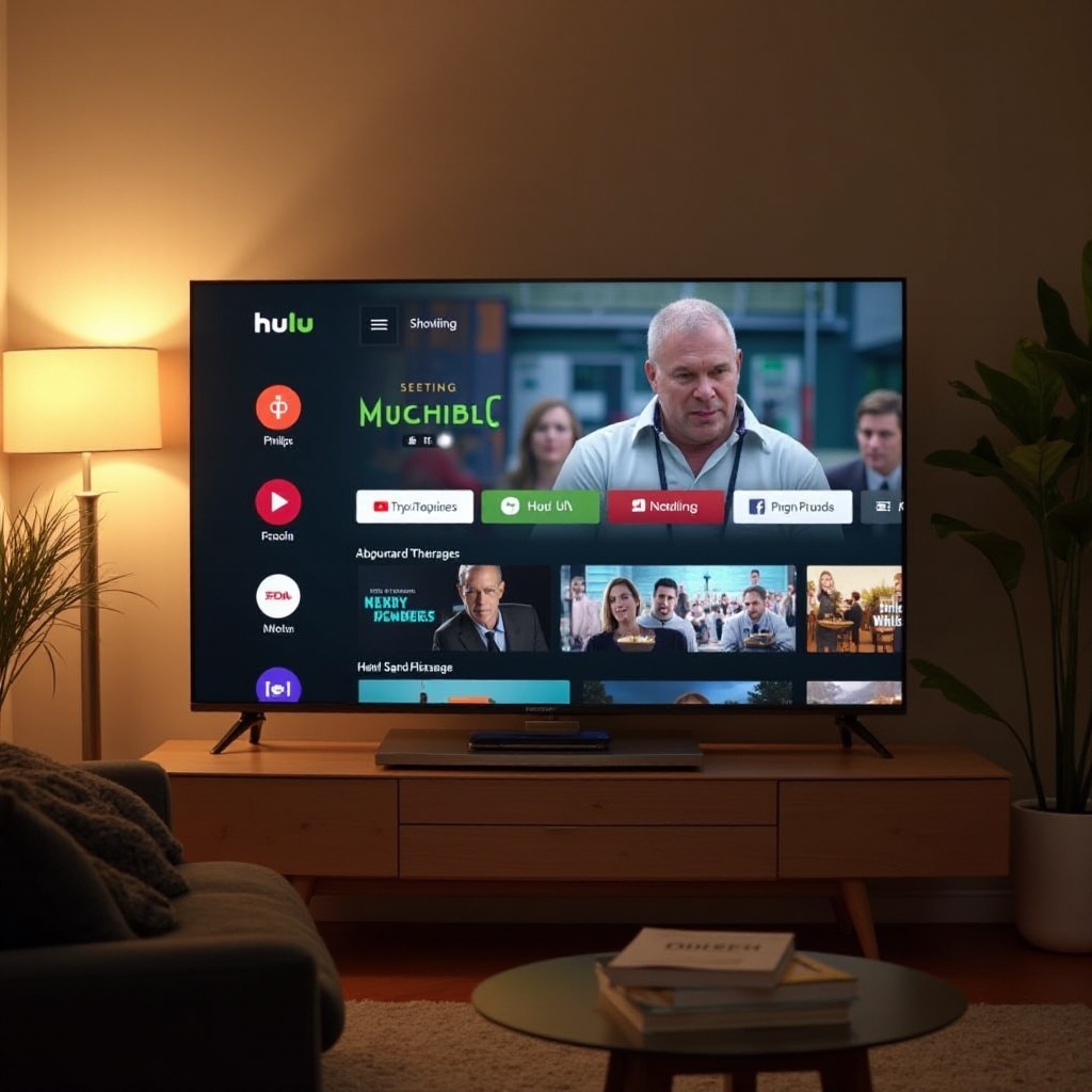 comment regarder hulu sur une télévision intelligente Philips