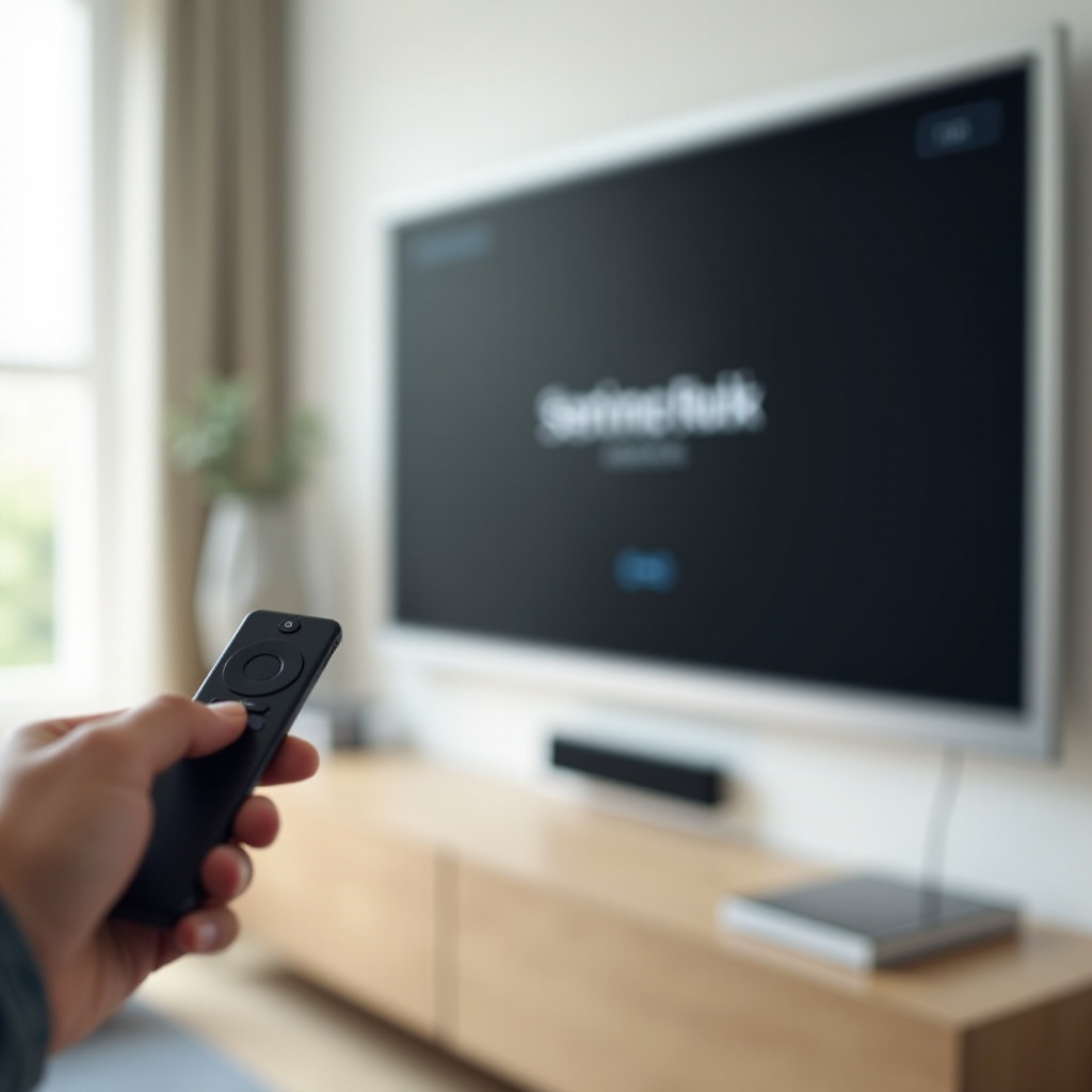 reset remot tv