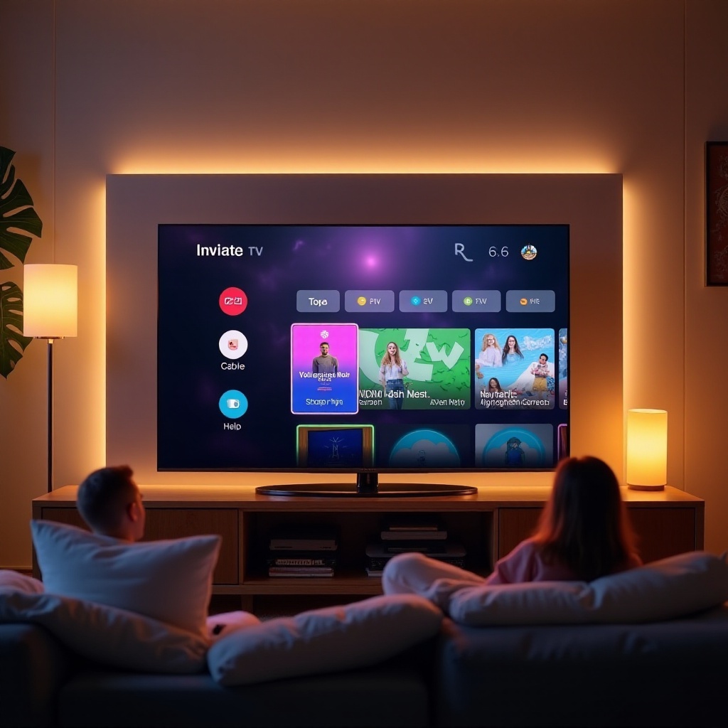 como posso assistir TV a cabo na minha LG Smart TV