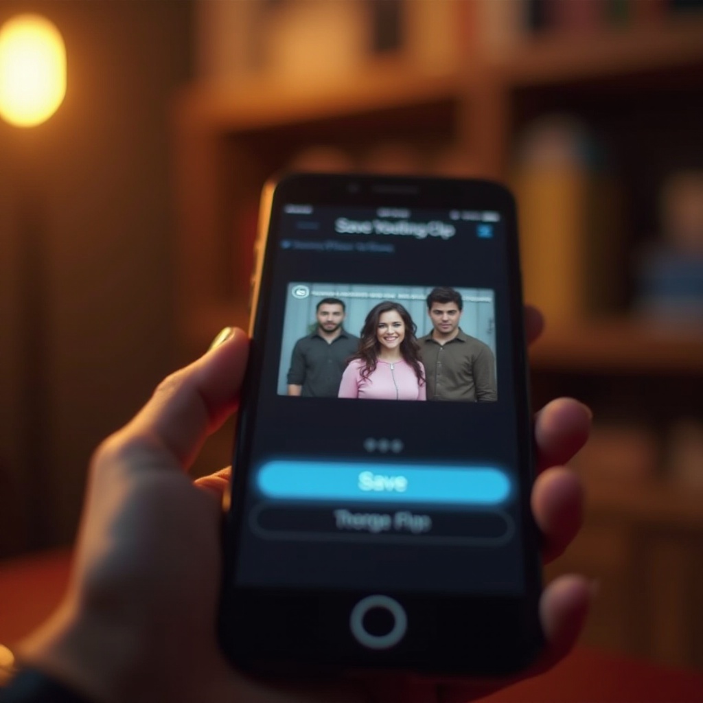kung paano i-save ang mga clip sa YouTube sa roll ng camera