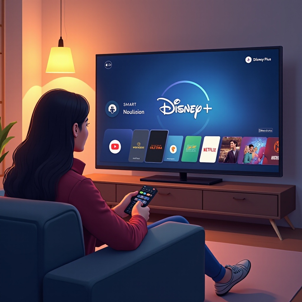 cómo ver Disney Plus en LG Smart TV