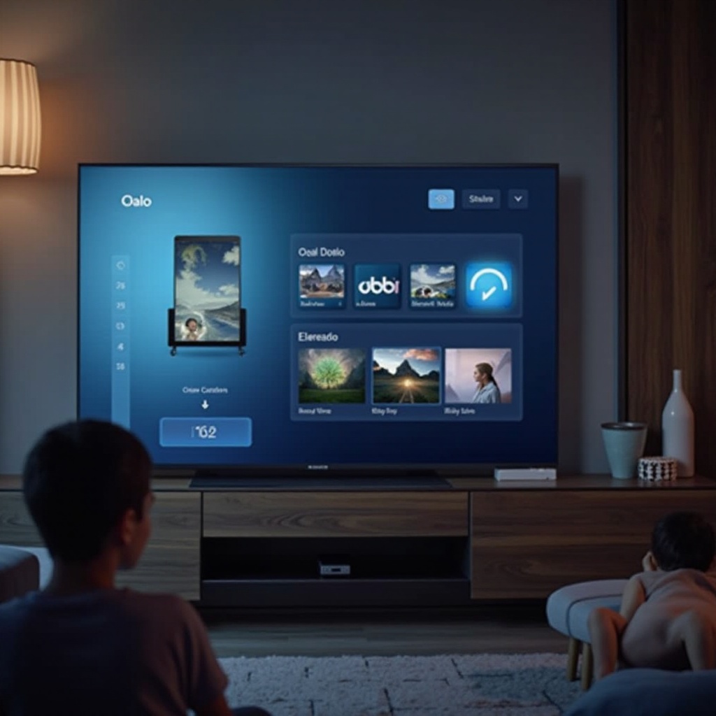 como assistir a um USB em uma smart TV