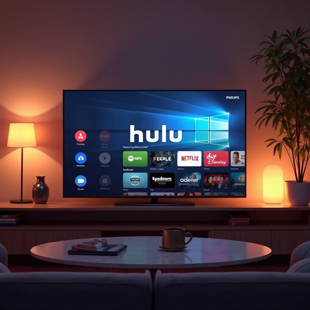 paano manood ng hulu sa Philips smart TV