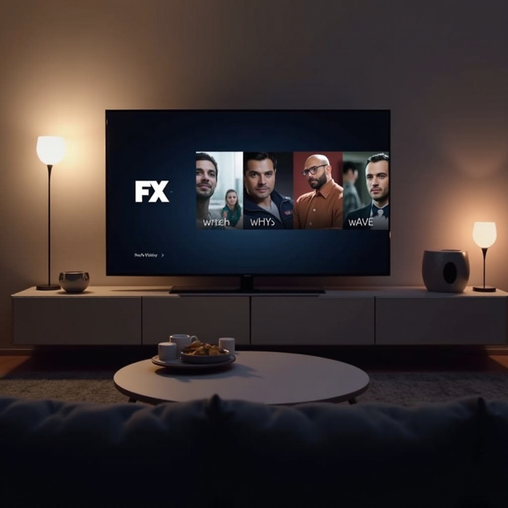 como assistir fx na smart TV Samsung