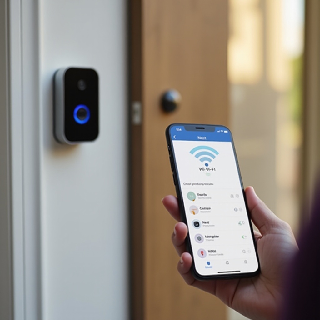 cara mengubah wifi pada nest doorbell