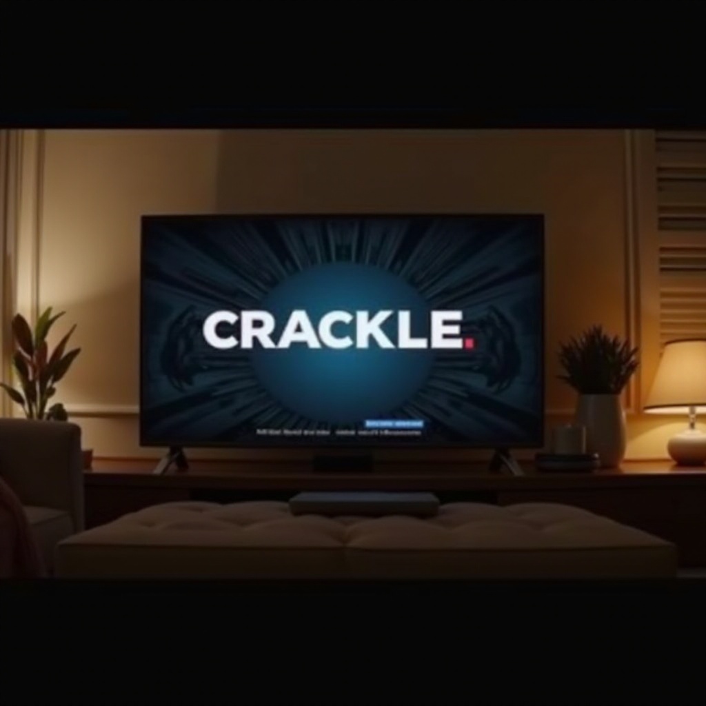 como assistir Crackle na smart TV