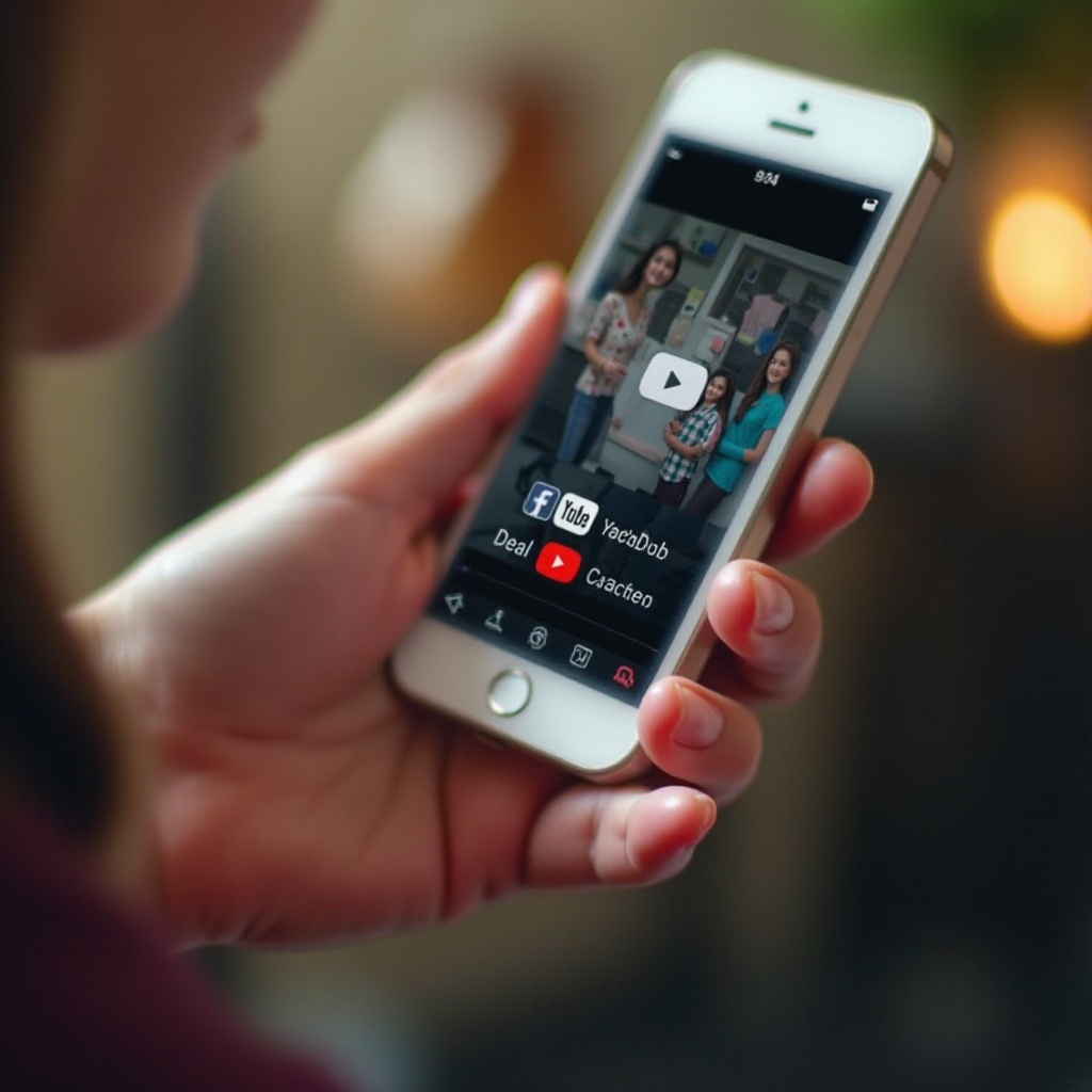 cara menyimpan klip YouTube ke rol kamera