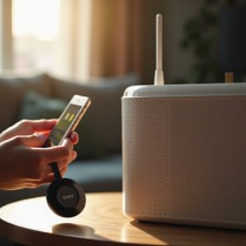 cómo conectar Chromecast a un punto de acceso