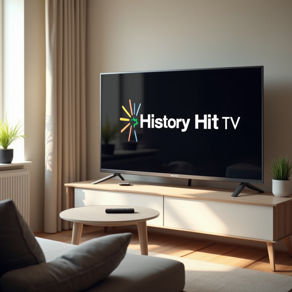 como assistir History Hit TV em uma smart TV