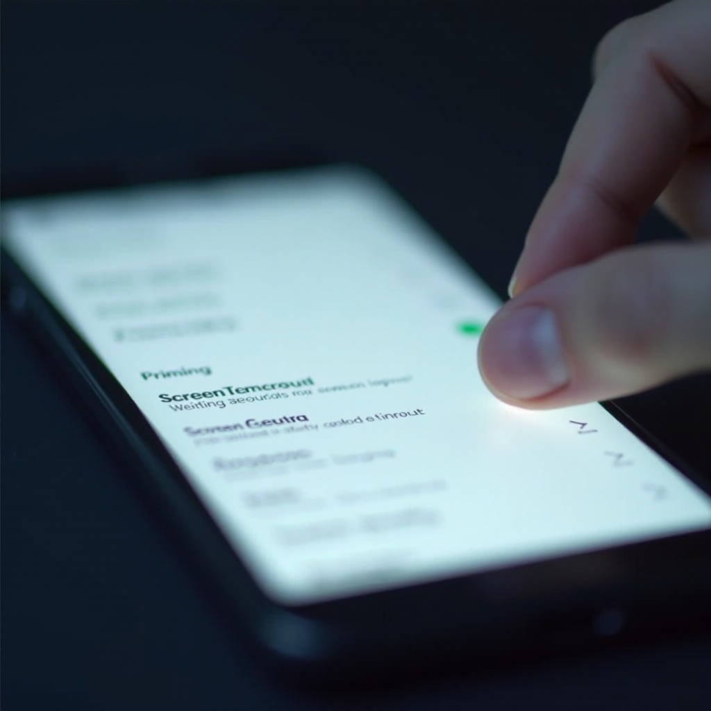 garder l'écran Android allumé