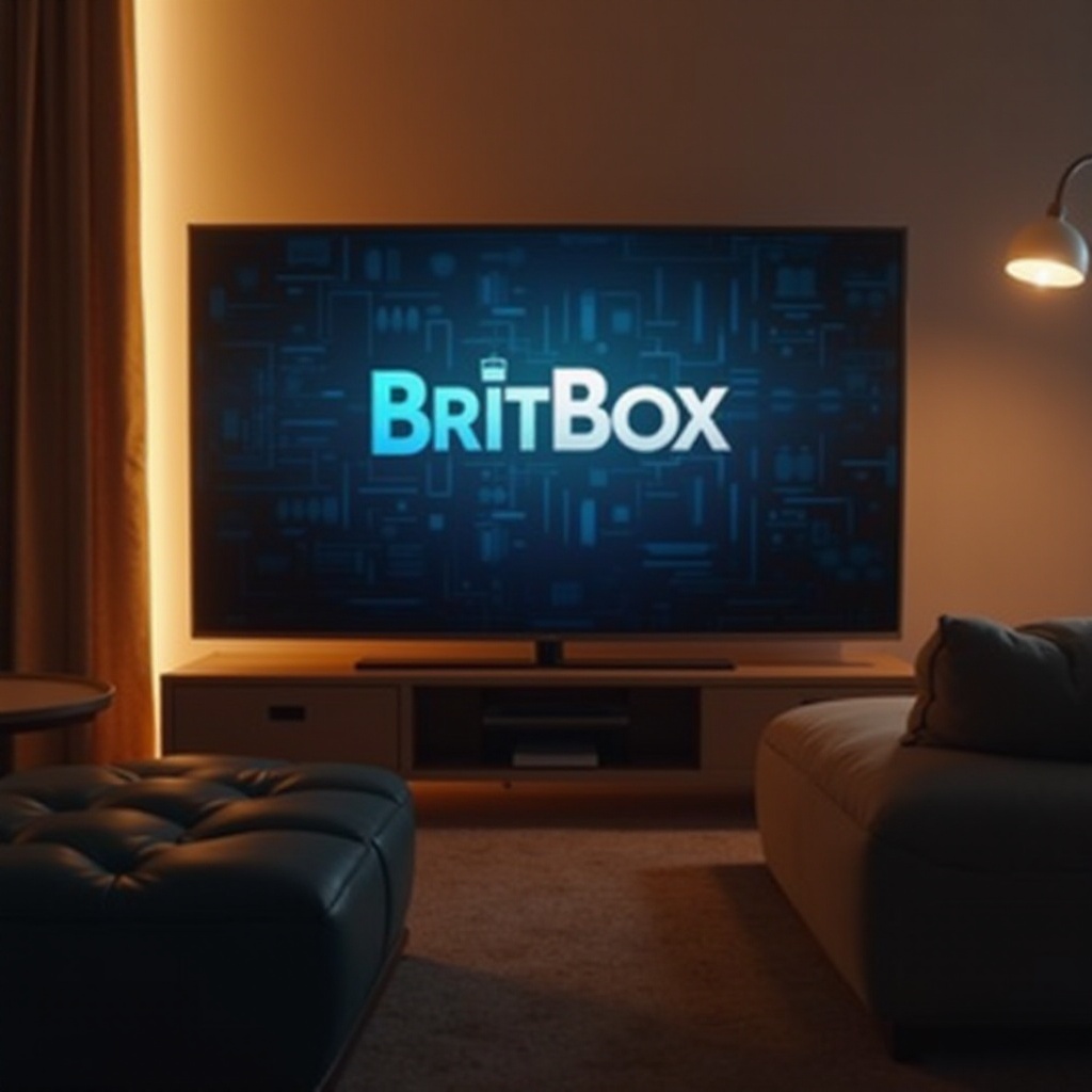 como assistir BritBox na TV inteligente Vizio